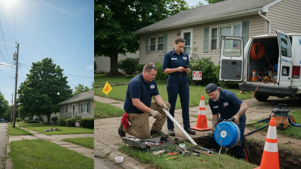 Sewer Line Repair in Belle Rive, IL near me